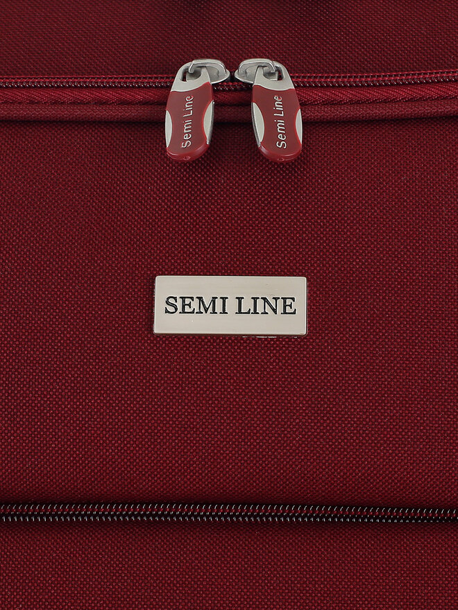Semi Line Kabinenkoffer Semi Line T5678-1 Dunkelrot