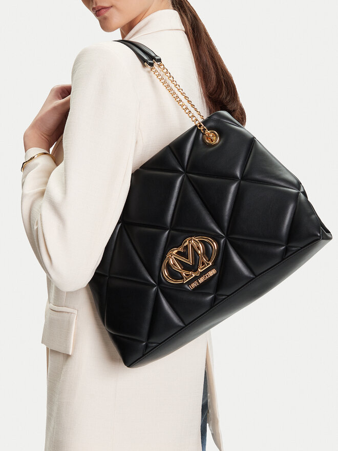 LOVE MOSCHINO Τσάντα LOVE MOSCHINO JC4040PP1NLC0000 Μαύρο
