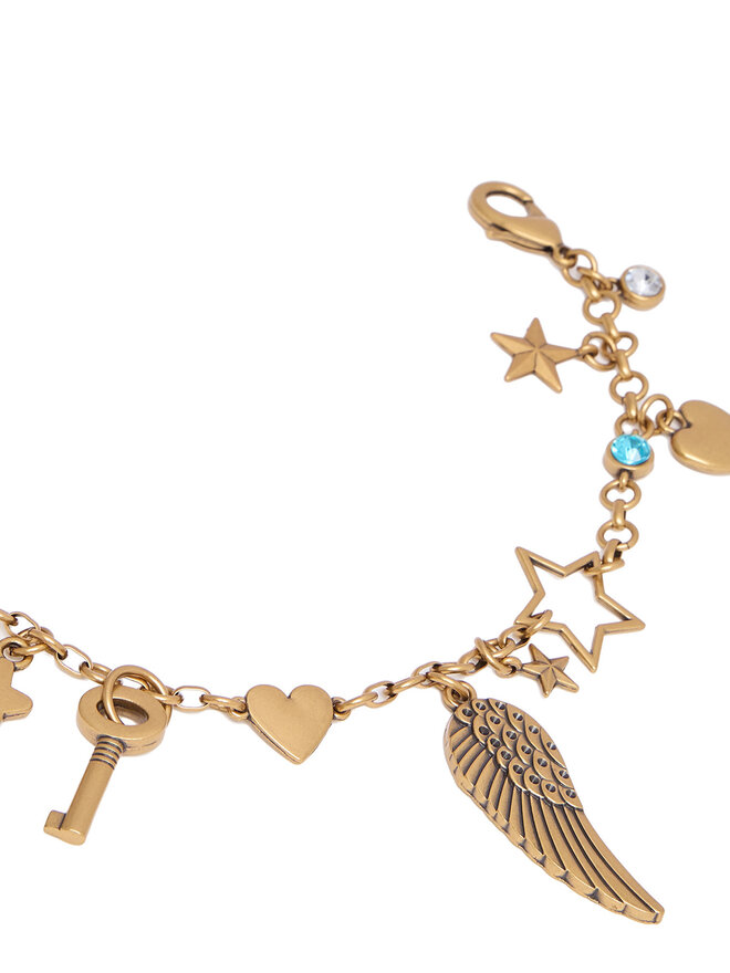 PINKO Змінний ремінь для сумки PINKO Bag Charm 2 AI 25-26 PCPL 105519 A2RJ Золотий