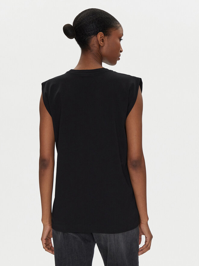 PINKO PINKO T-Shirt 104268 A2C0 Μαύρο Regular Fit
