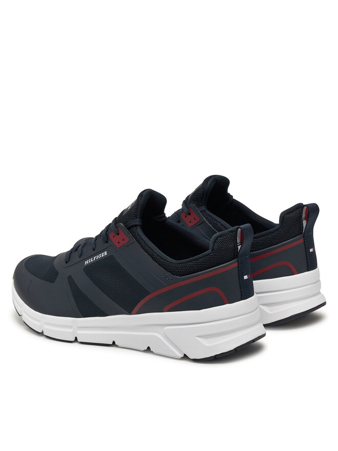 Tommy Hilfiger Sneakers Tommy Hilfiger Modern Comfort Run Mix FM0FM05471 Blu scuro