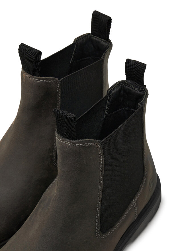 Bottines Chelsea Lumberjack Homme - Style Beatles - Élastiques Latéraux