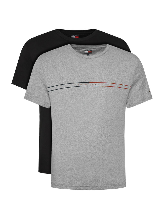 Tommy Jeans Tommy Jeans 2 marškinėlių komplektas Entry Graphic DM0DM21902 Spalvota Slim Fit