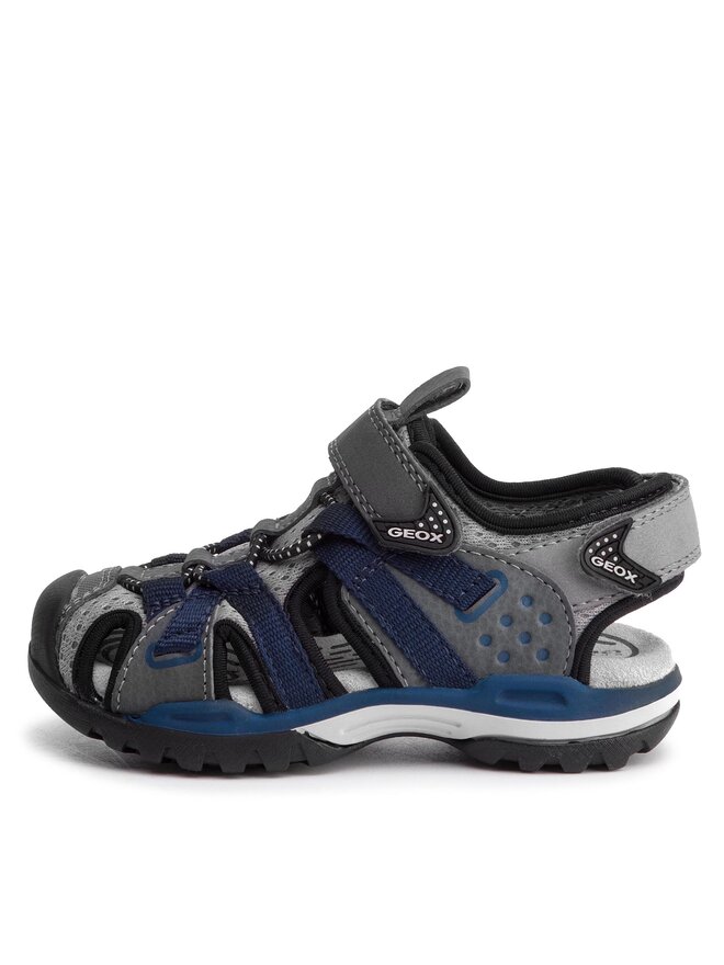 Geox Sandály Geox J Borealis B. B J920RB 0CE14 C0739 M Šedá