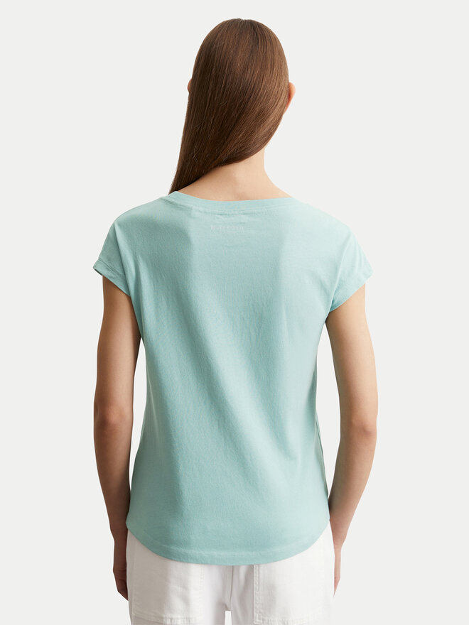 Marc O'Polo Marc O'Polo Marškinėliai 516 2100 50073 Žalia Regular Fit