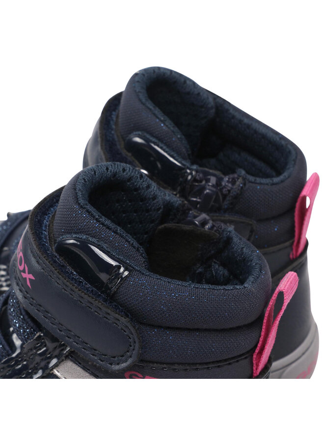 Geox Kotníková obuv Geox J Gisli G. A J164NA 00454 C4268 M Tmavomodrá