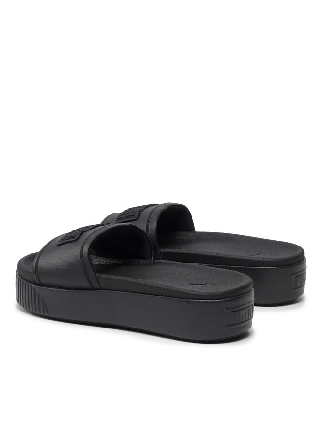 Puma Pantoletten Puma Platform Slide 384201 01 Schwarz