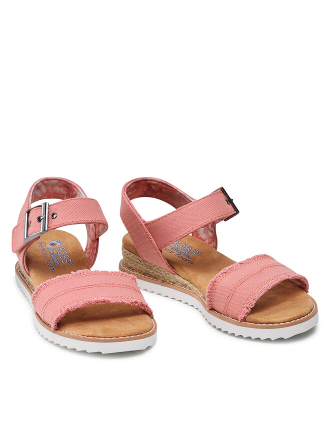 Skechers Εσπαντρίγιες Skechers BOBS Desert Kiss 113541/CRL Ροζ