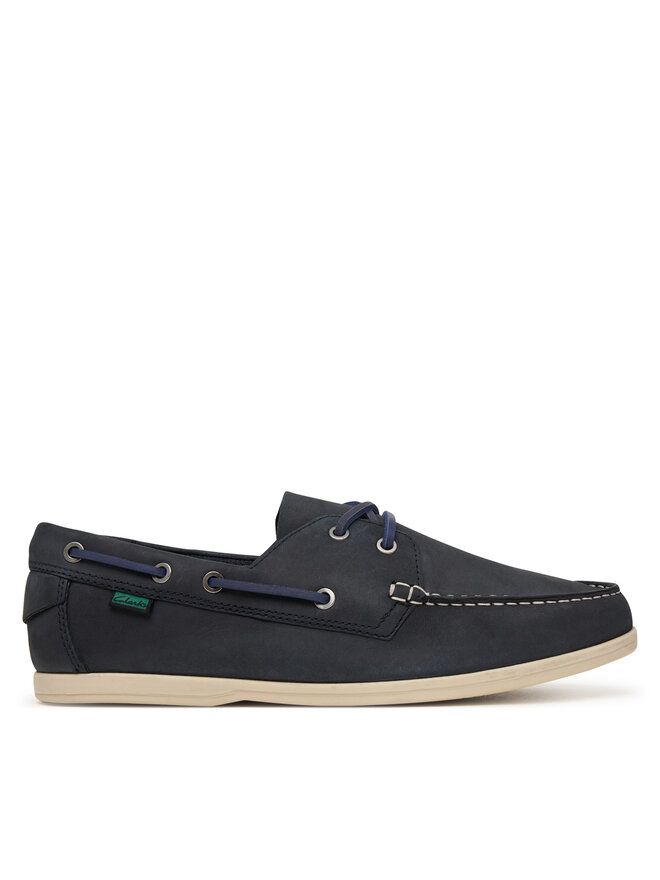 Clarks Halbschuhe Clarks Charmouth Lace 26186600 Dunkelblau