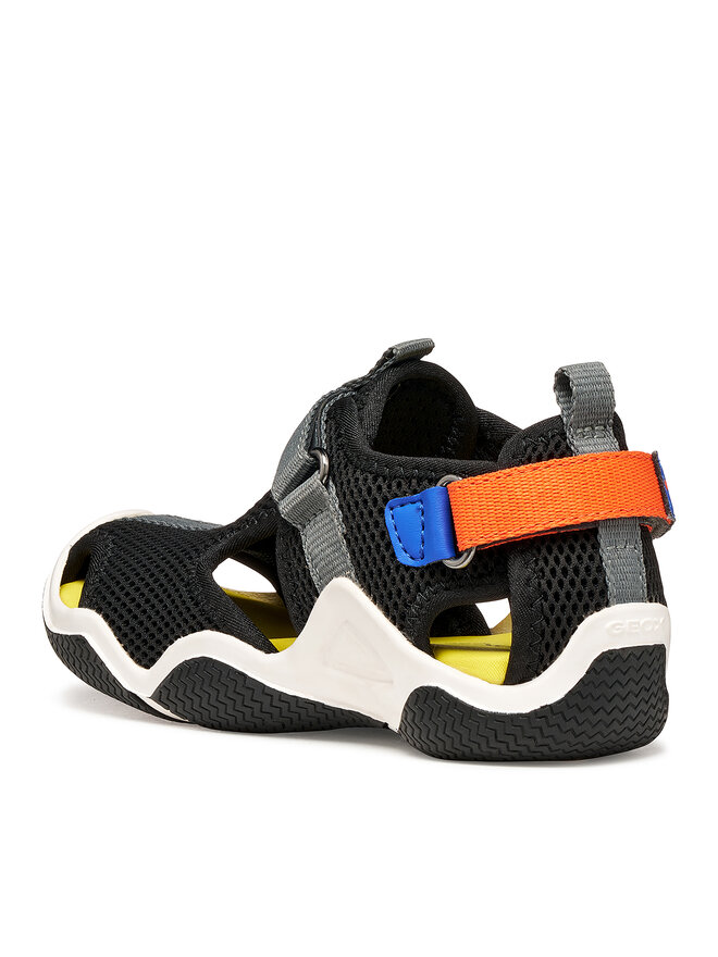 Geox Sandalen Geox Jr Wader J1530A 00014 C0038 S Schwarz