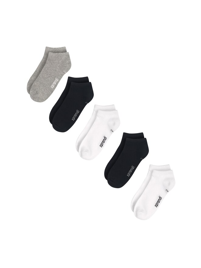 Sprandi Набір 5 пар низьких шкарпеток unisex Sprandi 0MB-001-AW23 (5-pack) Кольоровий