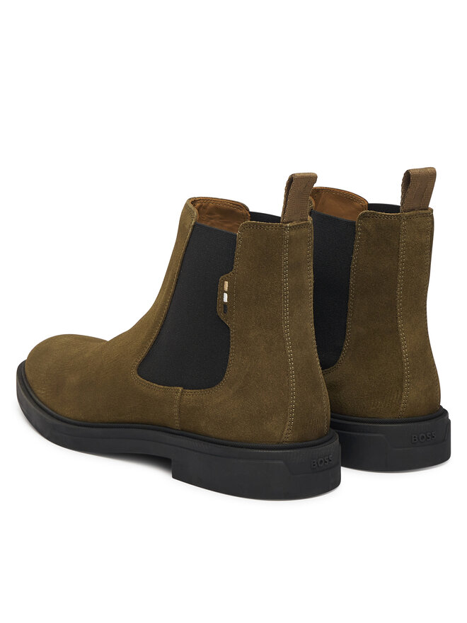 BOSS Klassische Stiefeletten BOSS Calev 50552528 Grün