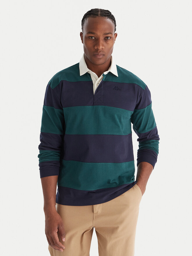 Robe di Kappa Robe di Kappa Polo New Casper 64112GW Azul marino Slim Fit