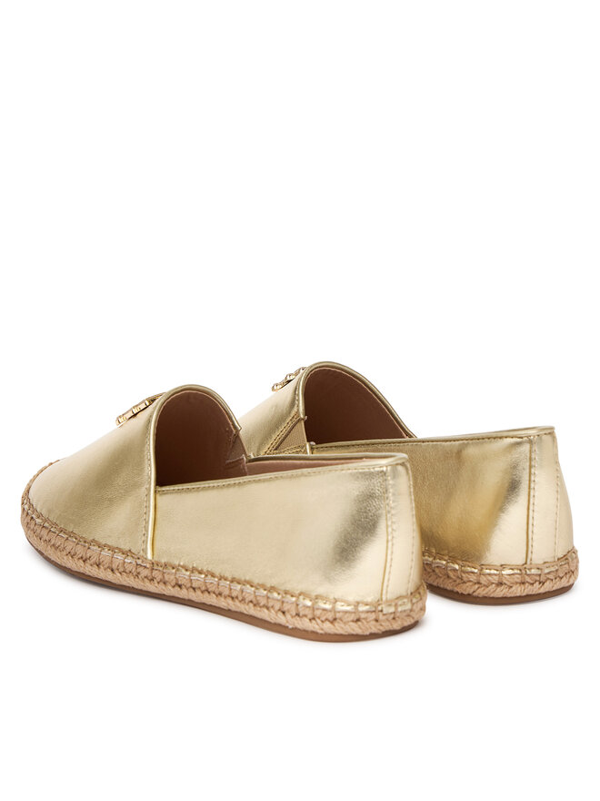Tommy Hilfiger Espadrilles Tommy Hilfiger Th Logo Gold Espadrille FW0FW09473 Goldfarben