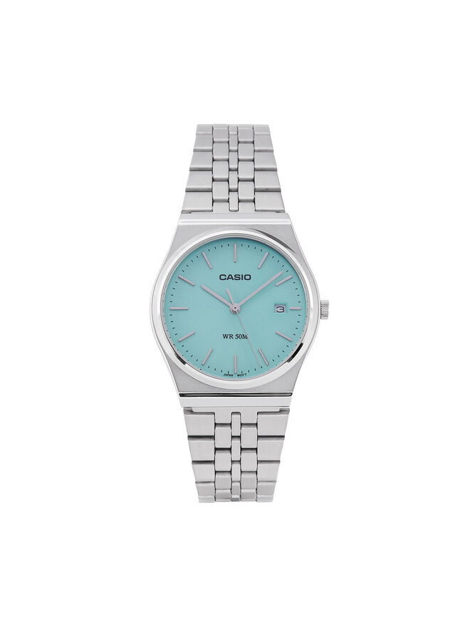Casio Zegarek Casio Classic MTP-B145D-2A1VEF Srebrny