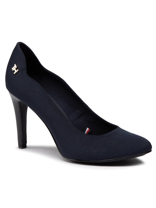 Talons aiguilles Tommy Hilfiger Essential High Heel Pump FW0FW05136 Bleu marine chaussures