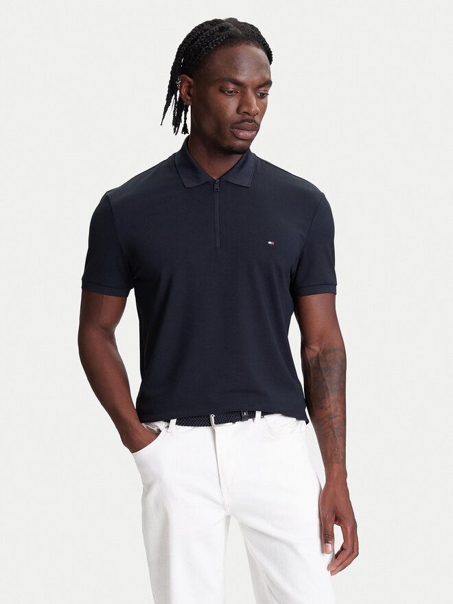 Tommy Hilfiger Tommy Hilfiger Polo majica Performance MW0MW39613 Mornarsko modra Regular Fit