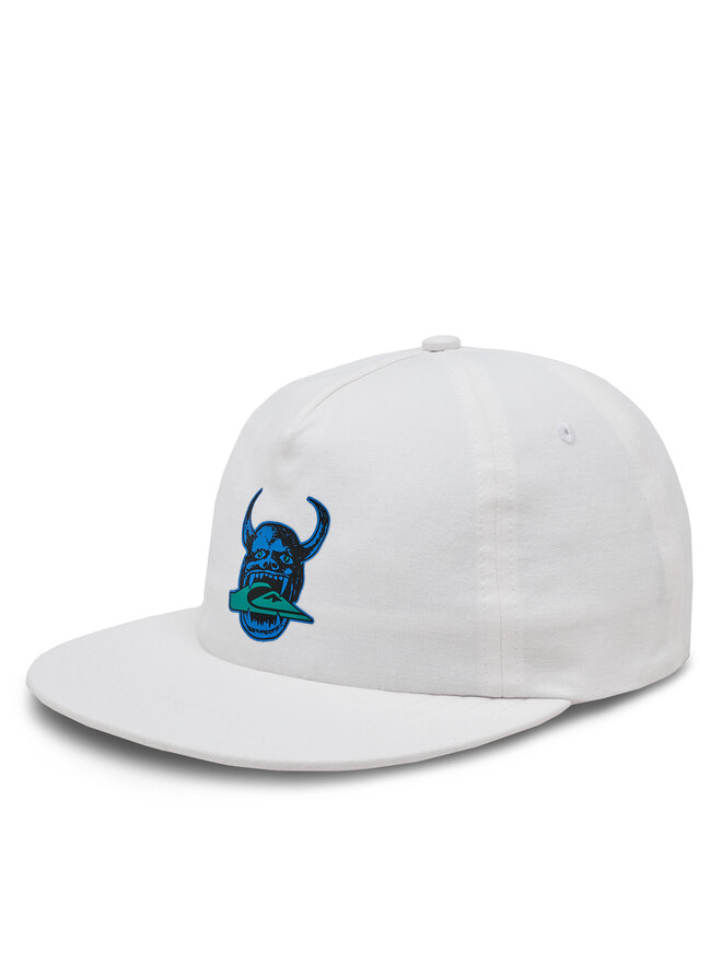 Quiksilver Шапка с козирка Quiksilver AQYHA05326 Бял