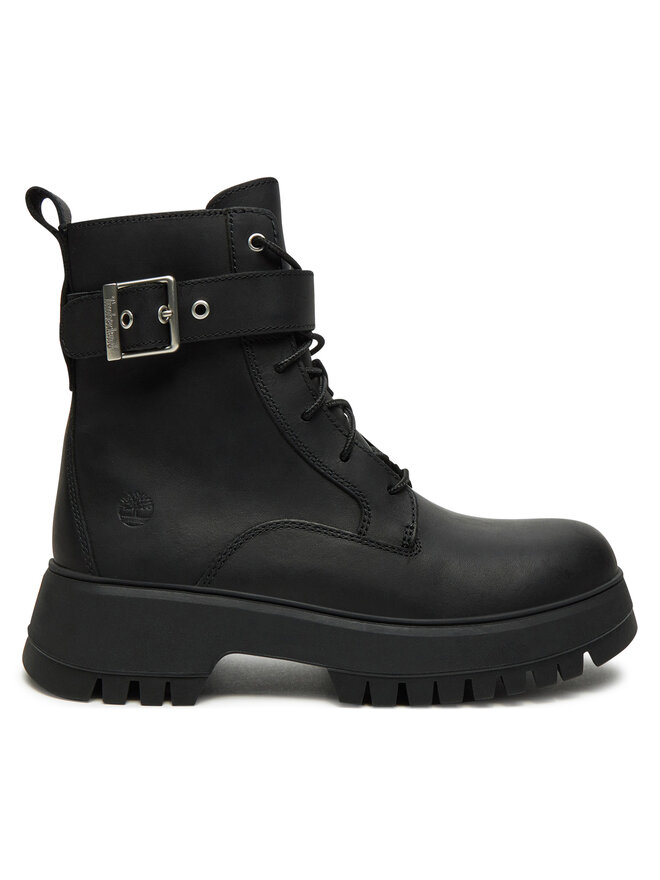 Timberland Μποτάκια Timberland Mid Lace Boot TB0A6FBWW021 Μαύρο