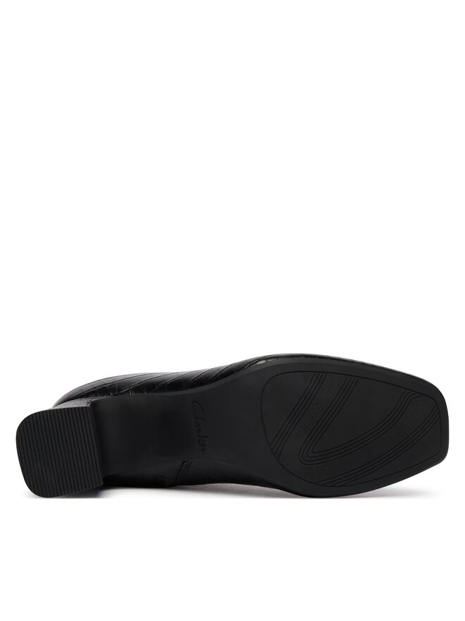 Clarks Stiefeletten Clarks Fernie Zip 26327187 Schwarz