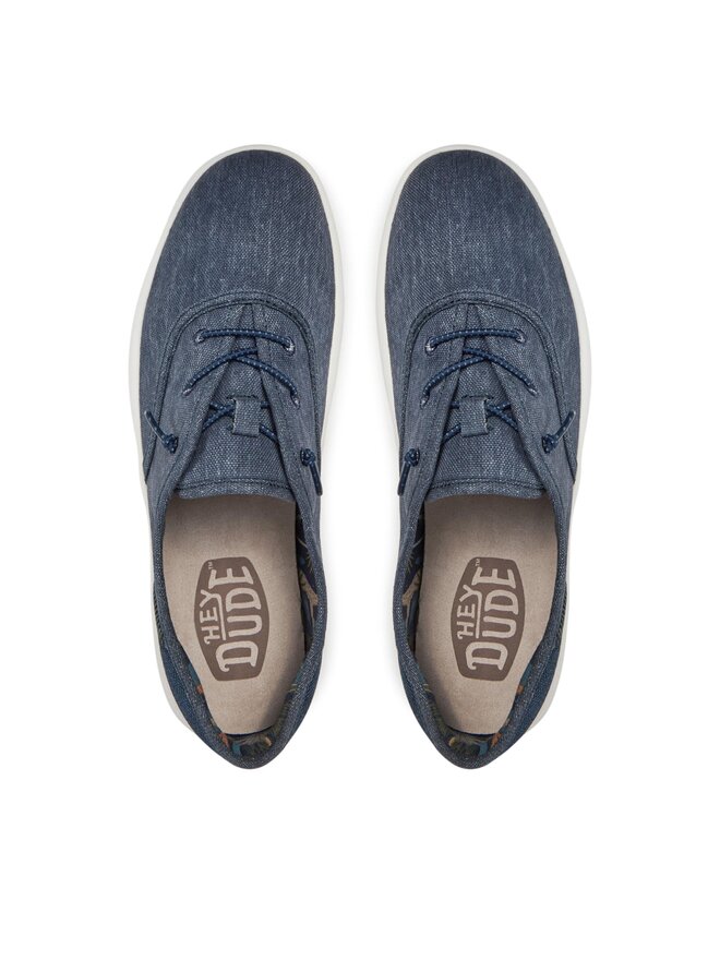 Hey Dude Tenisówki Hey Dude Conway M Craft 40179-410 Granatowy