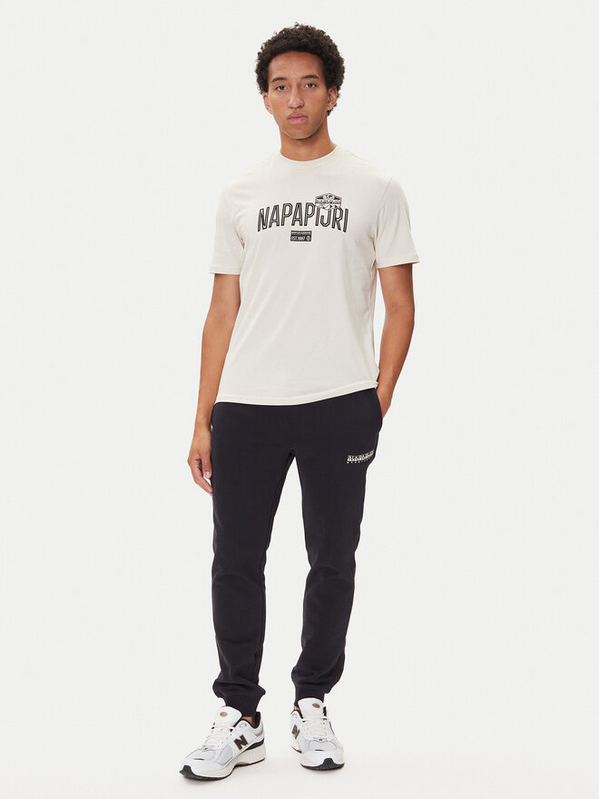 Napapijri Napapijri Camiseta S-Funes Ss NP0A88UA Beis Regular Fit