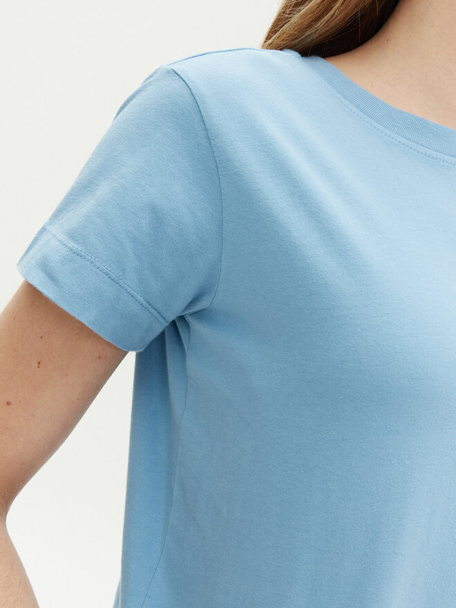 PINKO PINKO Camiseta Basico 100373 Azul Regular Fit