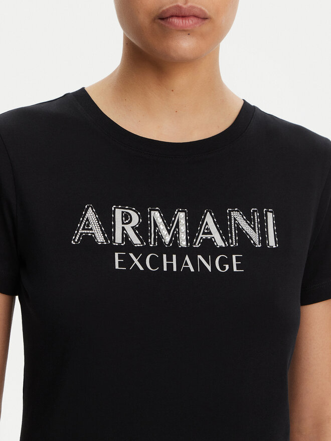 Armani Exchange Armani Exchange T-Shirt XW000387 AF10354 UC001 Μαύρο Regular Fit