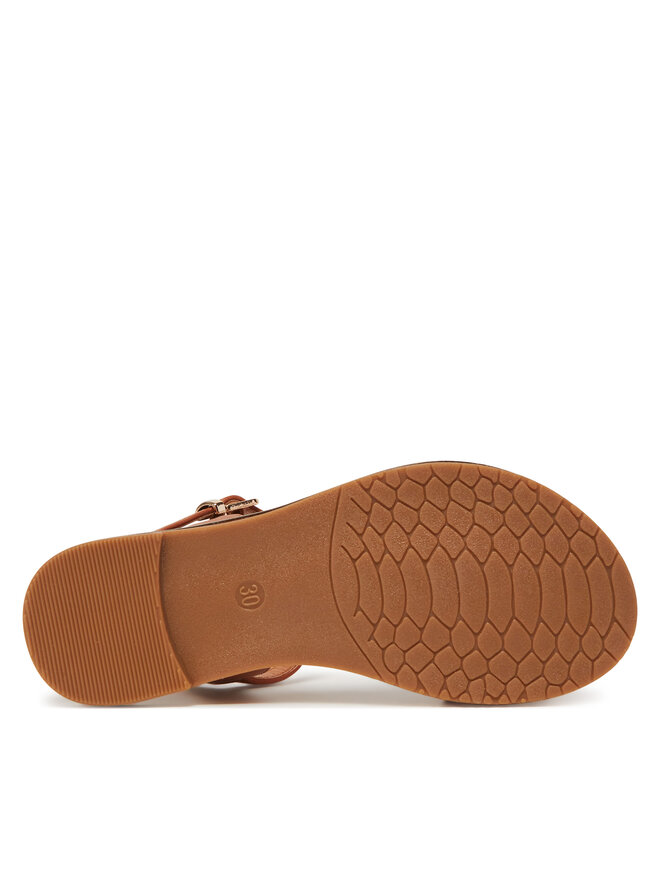 Tommy Hilfiger Szandál Tommy Hilfiger T3A2-33778-0326 M Barna