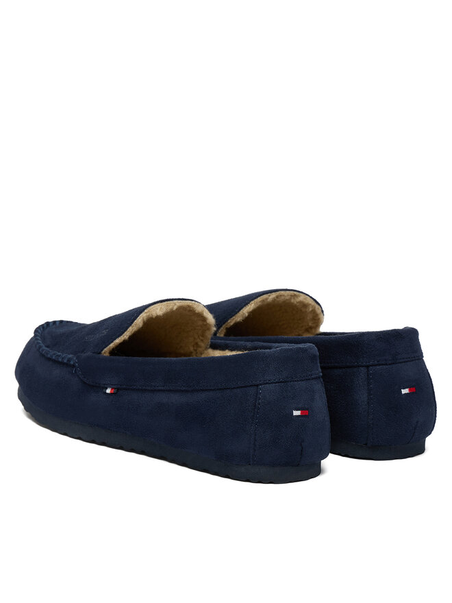 Tommy Hilfiger Hausschuhe Tommy Hilfiger M Driver House FM0FM05617 Dunkelblau