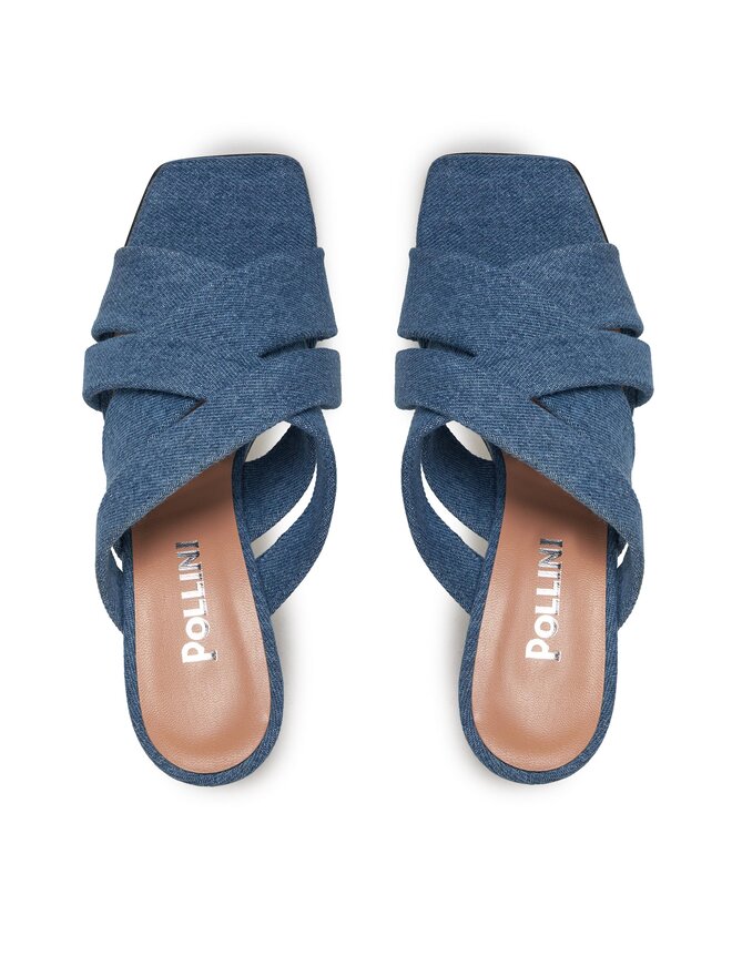 Pollini Шльопанці Pollini SA28117C1ITQ0707 Голубий