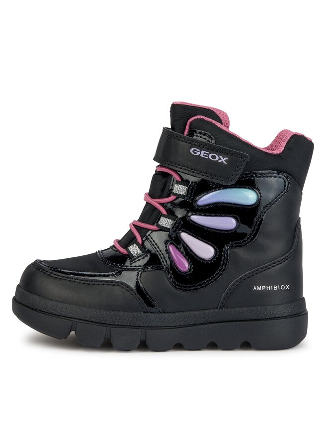 Geox Botas altas Geox J Willaboom Girl B A J36HWA 054FU C9240 D Negro