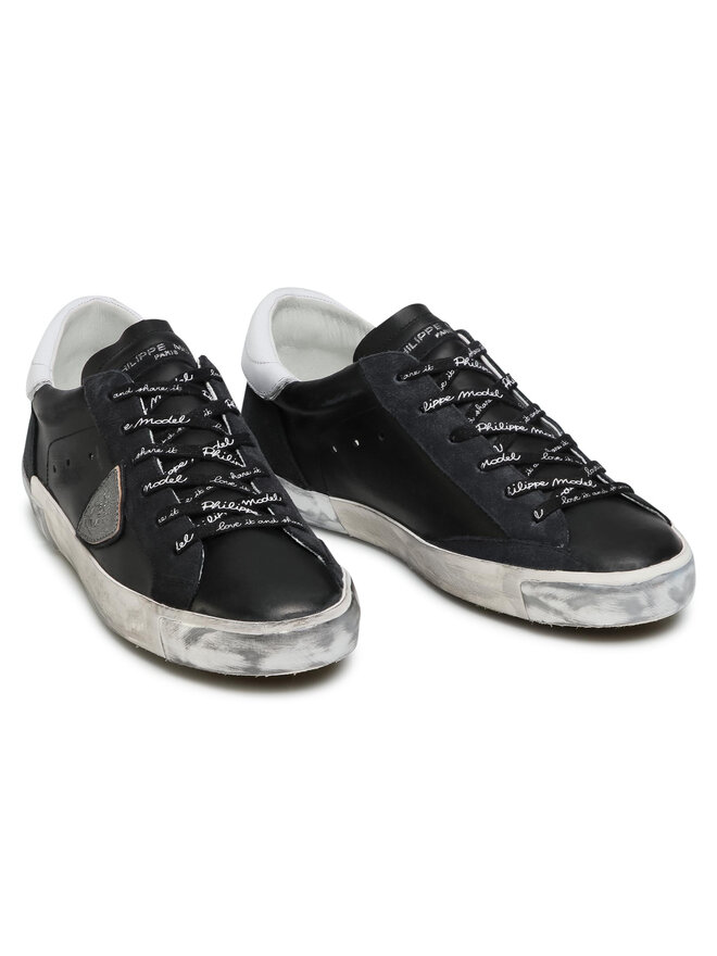 Philippe Model Снікерcи Philippe Model Prsx PRLU MA01 Чорний