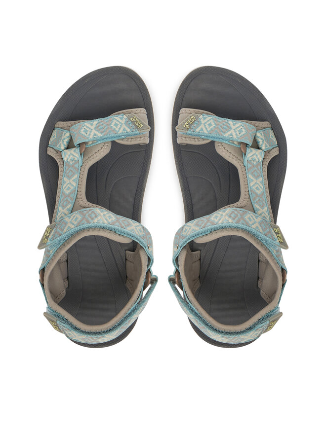 Jack Wolfskin Szandál Jack Wolfskin Wave Breaker 4050291 Zöld
