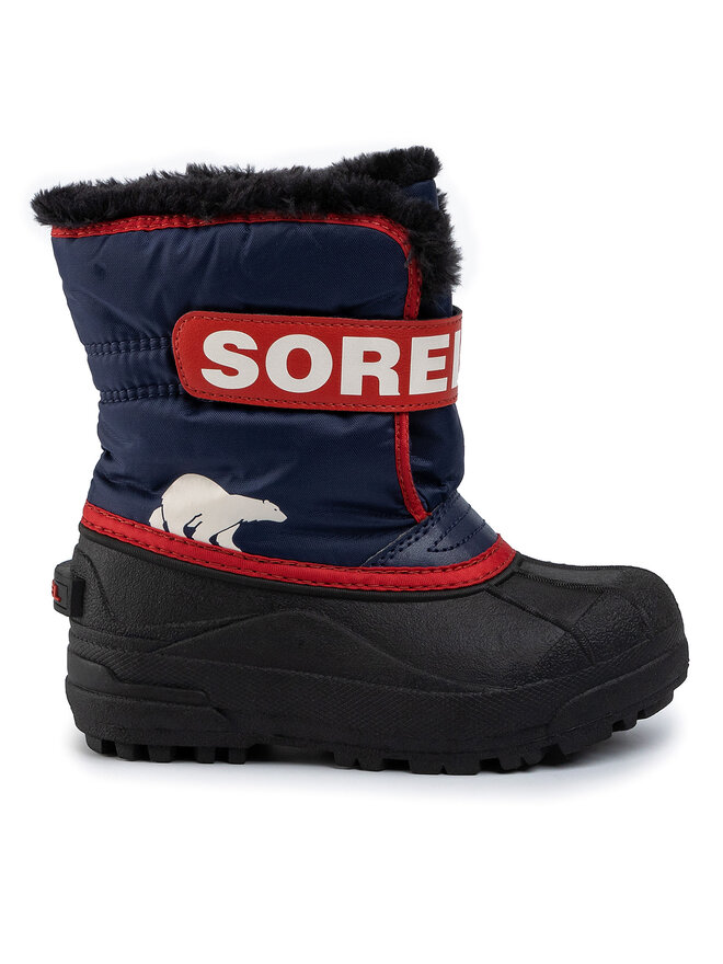Sorel Schneeschuhe Sorel Childrens Snow Commander NC1960 Dunkelblau