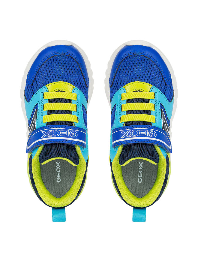 Geox Sneakersy Geox J Ciberdron J45LBC 1454 C4344 S Modrá