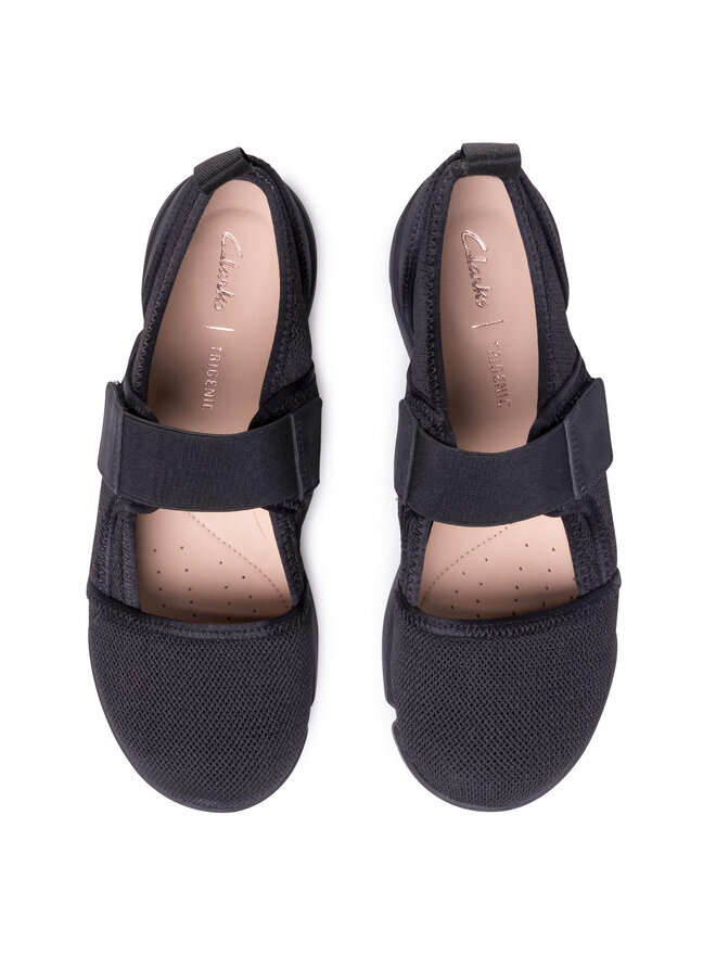 Clarks Туфлі Clarks Tri Amelia Bar 261493574 Чорний