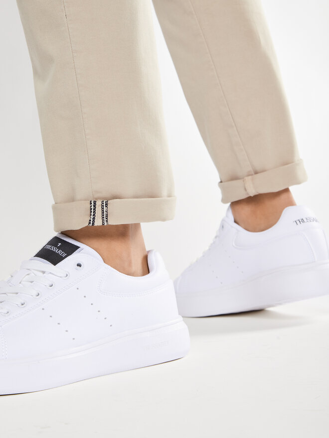 Trussardi Сникърси Trussardi 77A00340 Бял