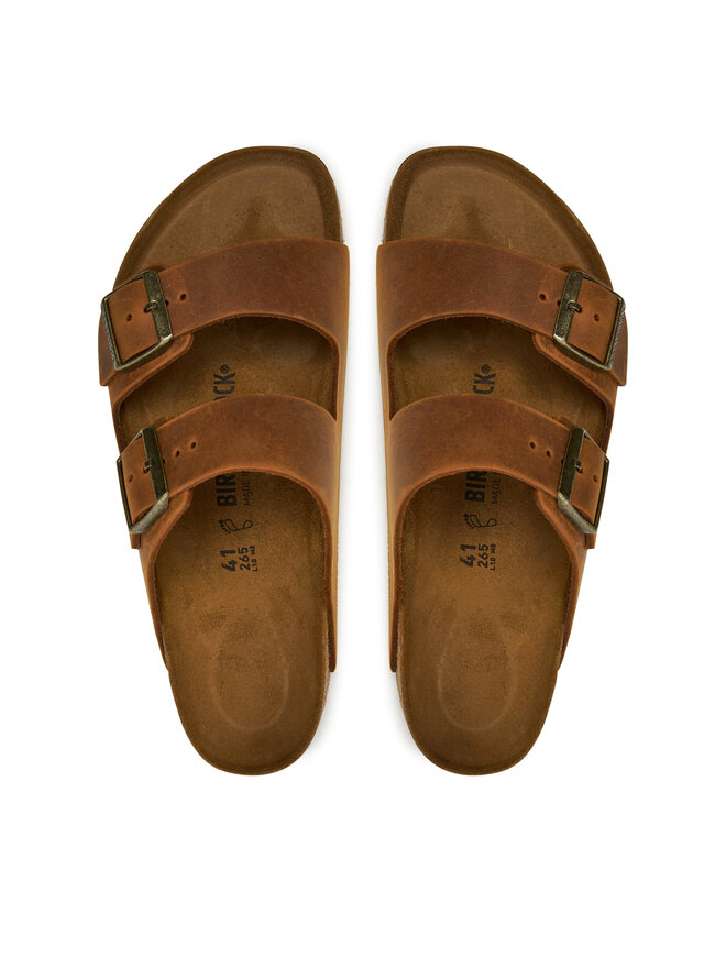 Birkenstock Чехли Birkenstock Arizona Leoi 1028272 Кафяв