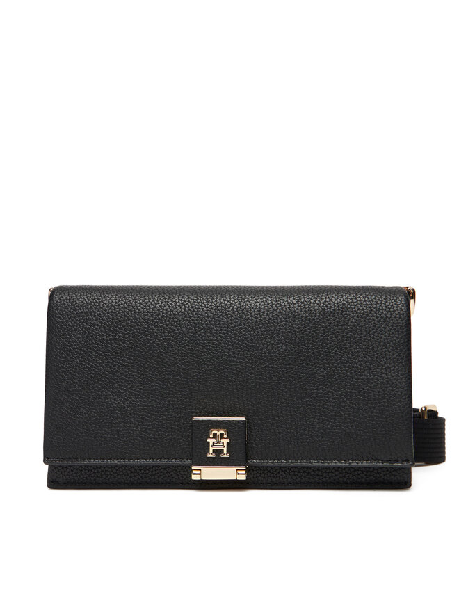 Tommy Hilfiger Handtasche Tommy Hilfiger Th Her Mini Crossover AW0AW17949 Schwarz