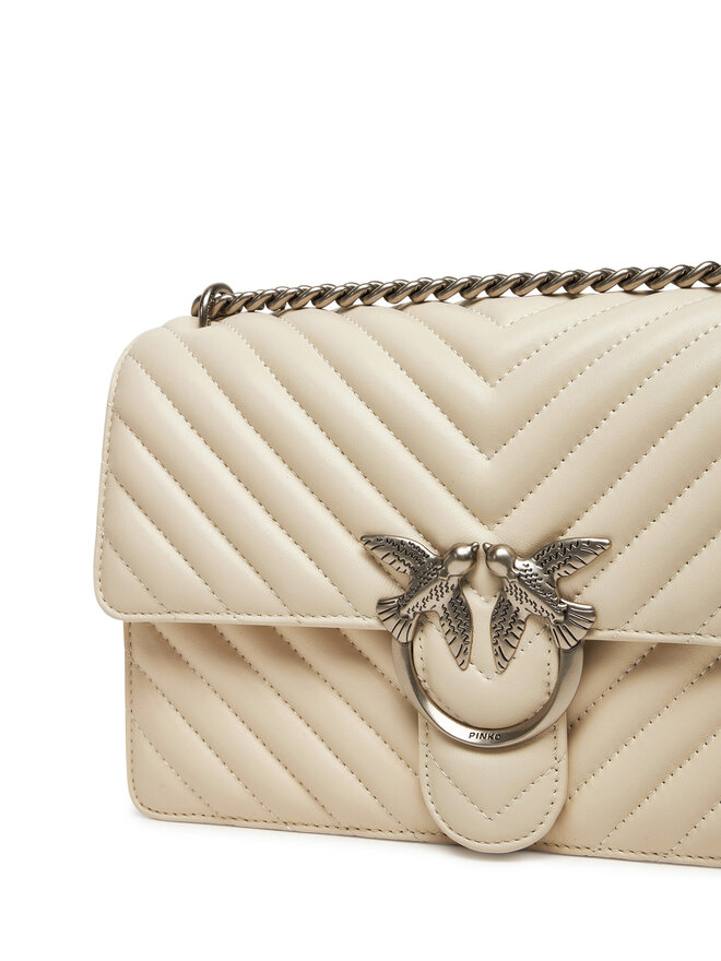 PINKO Torebka PINKO Love One Classic Dc PE 24 PLTT 100941 A0GK Écru