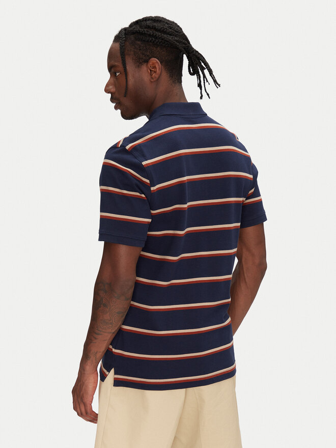 Wrangler Wrangler Poloshirt 112362827 Dunkelblau Regular Fit