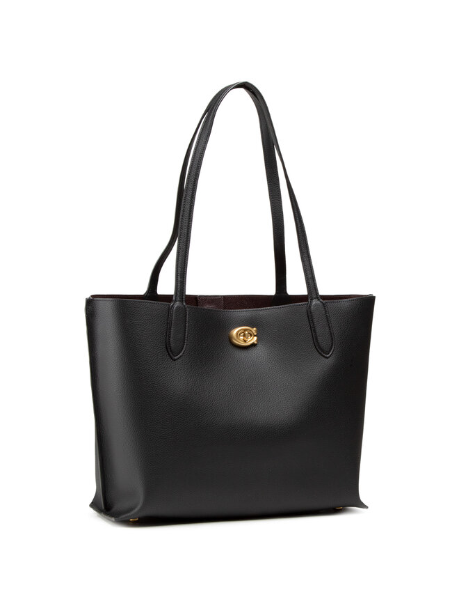 Coach Сумка Coach Pbbl Willow Tote C0689 Чорний