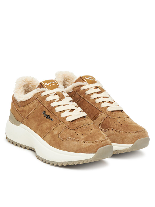 Pepe Jeans Sneakers Pepe Jeans Kimi Block W PLS600022 Braun