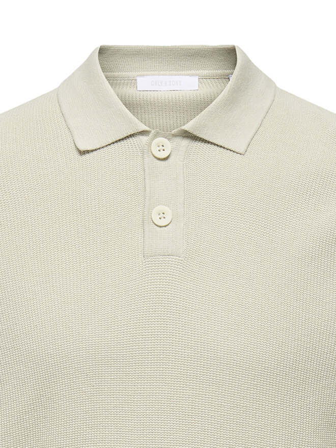 Only & Sons Only & Sons Poloshirt Tony 22033571 Beige Regular Fit
