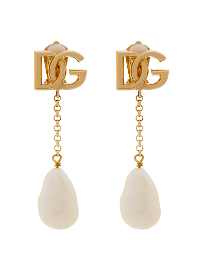 Dolce&Gabbana Orecchini a clip Dolce&Gabbana WEP2P2 W1111 Oro