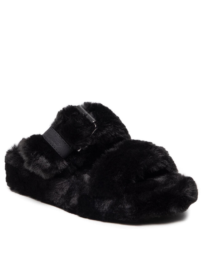 Skechers Hausschuhe Skechers Cozy Wedge 167238/BBK Schwarz