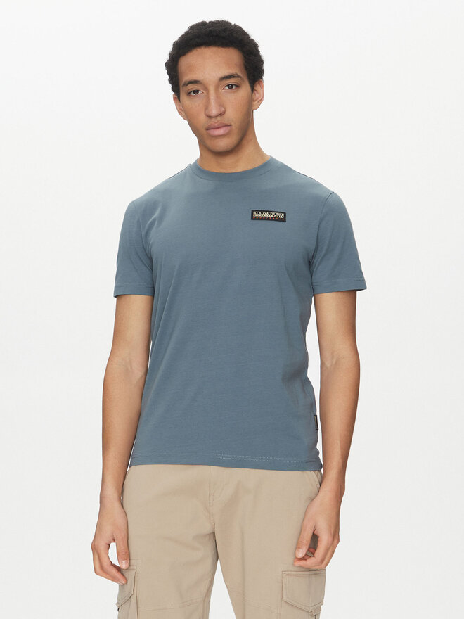 Napapijri Napapijri Camiseta Iaato NP0A4HFZ Azul Regular Fit