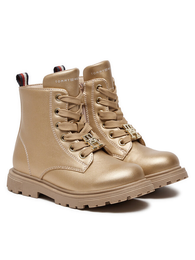 Tommy Hilfiger Ботильйони Tommy Hilfiger T1A5-33562-0376 M Золотий