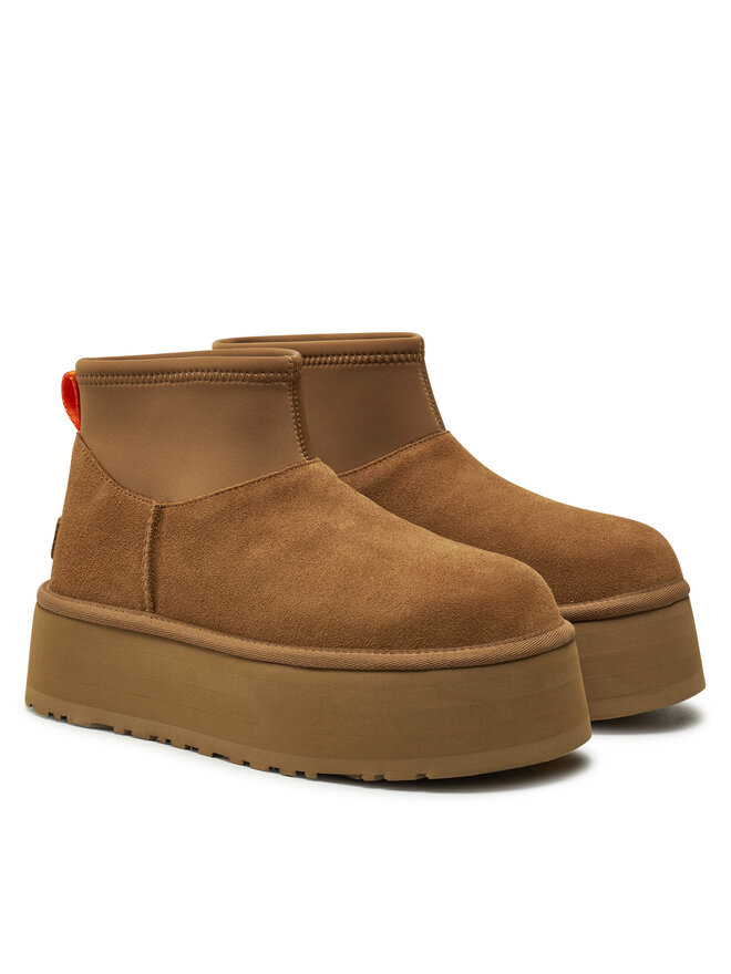 Śniegowce Ugg W Classic Mini Dipper 1168170 Brązowy